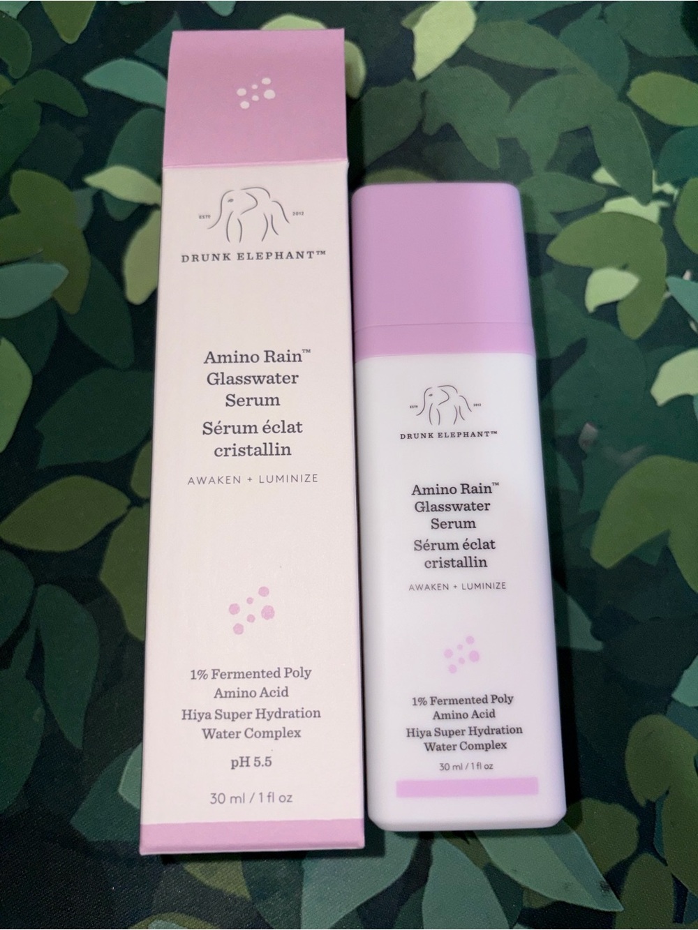 Drunk Elephant Amino Rain Glasswater Serum FULL SIZE
